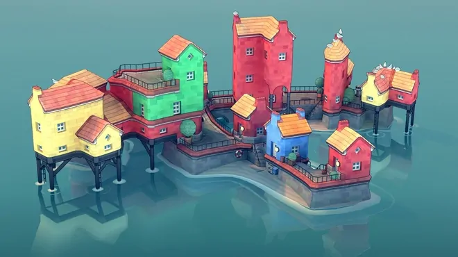 Switchre és mobilokra is elkészül a Townscaper