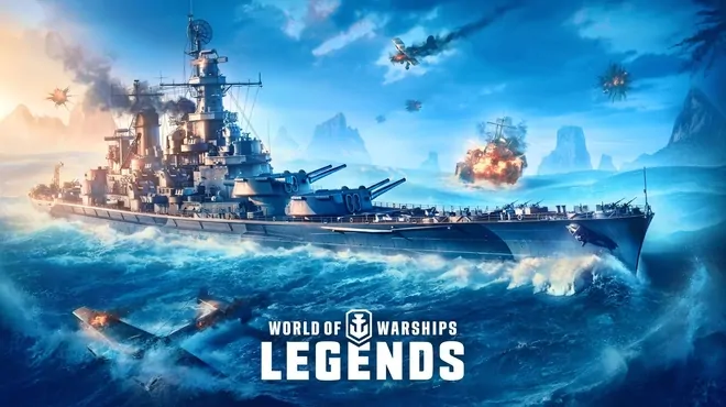 Mobilra tart a World of Warships: Legends