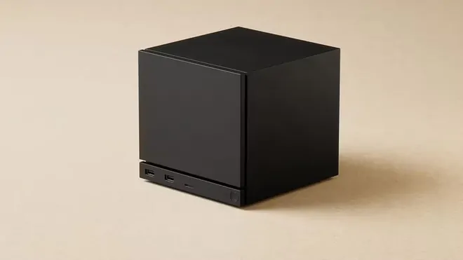 A Valve bemutatta az új Steam Machine-t: apró fekete kocka hatalmas erővel, de csak jövőre